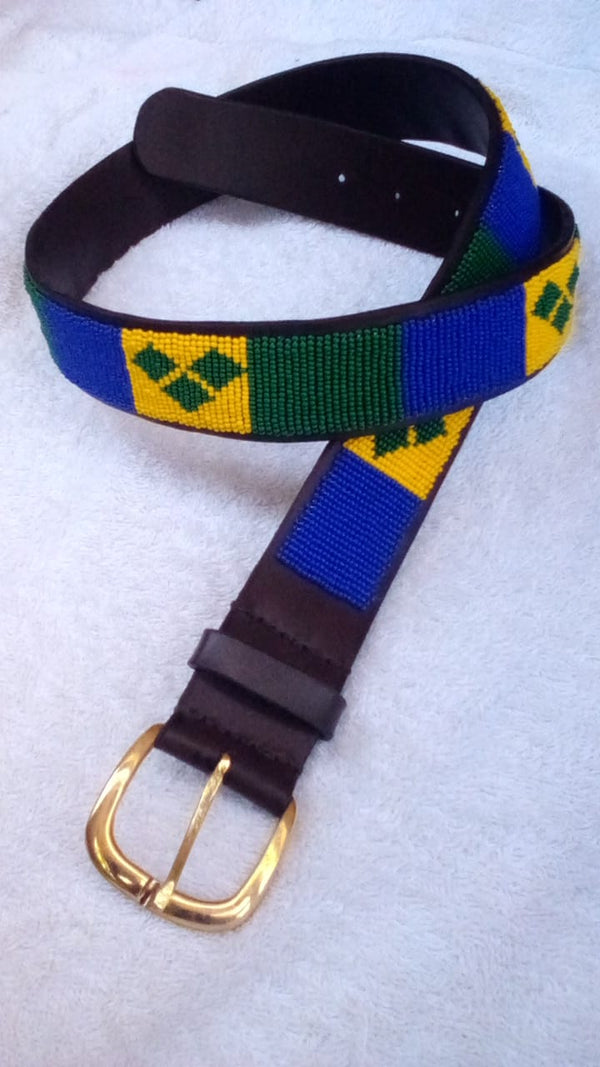 The St Vincent Maasai beaded belt!